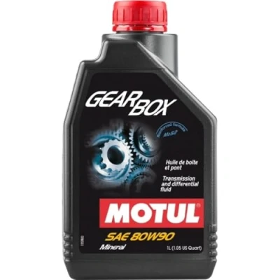 Afbeelding van MOTUL GEARBOX 105787 Versnellingsbakolie 80W 90 Mineraal olie 1