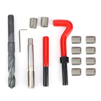 Afbeelding van reparatieset voor schroefdraad, M14 x 1,5, schroefdraad met binnendraad, van roestvrij staal, schroefdraadinzetgereedschap