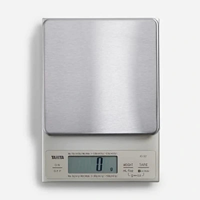Afbeelding van TANITA KD 321 Keukenweegschaal met vloeistofconversie 3 kg fijne verdeling 0,1 g