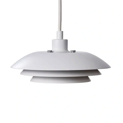 Afbeelding van DL20 hanglamp staal White