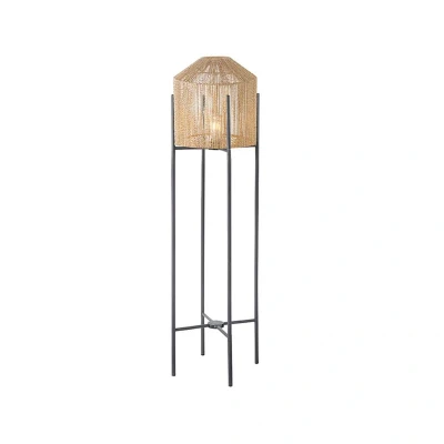 Afbeelding van Ibiza vloerlamp 30x30x150 cm jute naturel