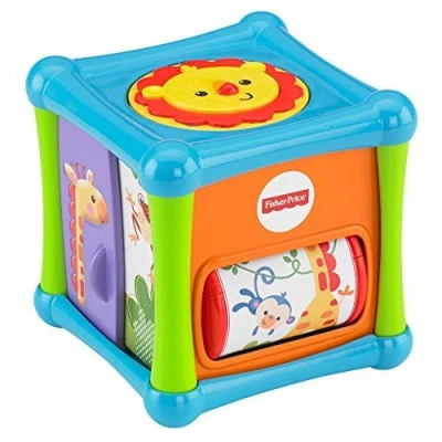 Image de Fisher Price Growing Baby Animal Activity Cube Multi Color