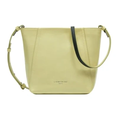 Afbeelding van LIEBESKIND BERLIN Schoudertas Chudy Paper Touch Crinkle Hobo Bag Light Mimosa Lichtgroen