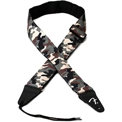 Afbeelding van Fender 2&quot; Camo Strap Woodland Gitaarband