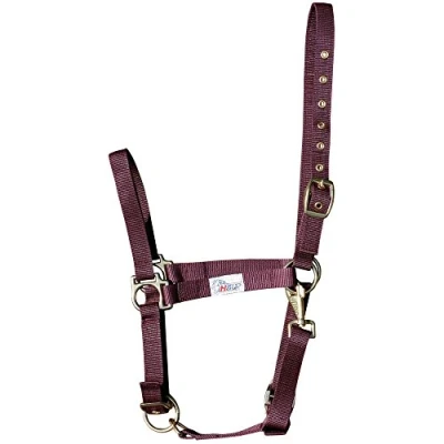 Afbeelding van Harry&#039;s Horse Halster 3x Verstelbaar Bordeaux Cob Agradi.be