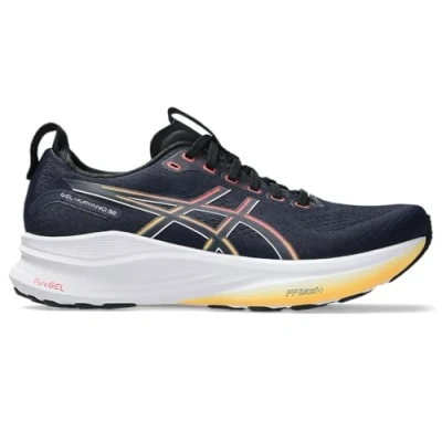 Afbeelding van ASICS Gel Kayano 32 Sneakers voor heren, Midnight Zwart, 43,5 EU