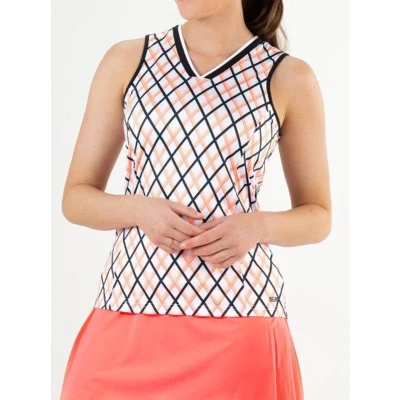 Afbeelding van SJENG SPORTS joselyn Singlet tennis dames Wit Multicolour