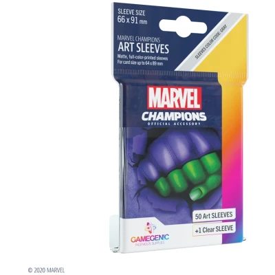 Afbeelding van Gamegenic Marvel Champions Art Sleeves She Hulk (50 stuks)