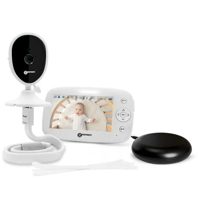 Afbeelding van Geemarc Amplicall Sentinel Babyfoon met scherm en trilkussen