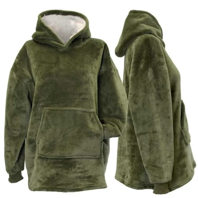 Afbeelding van Unique Living Hoodie Kids Green