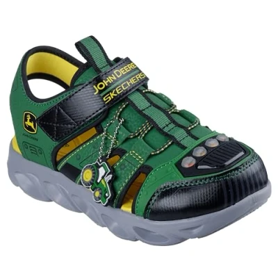 Afbeelding van Skechers S Lights John Deere Hypno Splash Tractor Brights 407070L GNBK