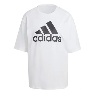 Afbeelding van adidas Essentials Big Logo Boyfriend Tee T shirt (korte mouwen) dames