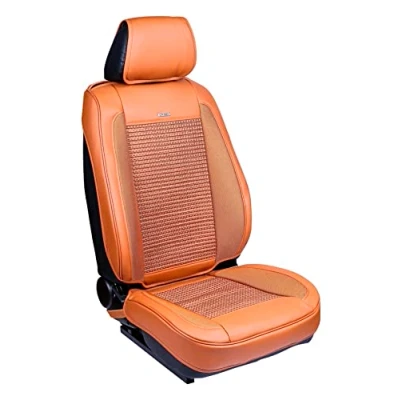 Afbeelding van Luxe stoelhoes model R2 Cognac per 1 stuk