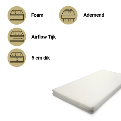 Afbeelding van Best Sleep Matras Co Sleeper 50x88 Airflow Pro