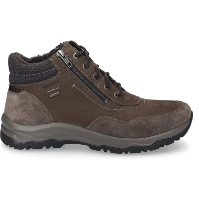 Afbeelding van Josef Seibel Leroy Veterboots, Heren, Maat: 45, Braun Leer