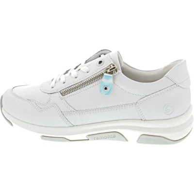 Afbeelding van Remonte D1s03 Lage damessneakers, Wit, 43 EU