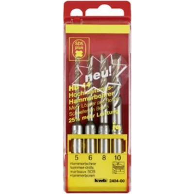 Afbeelding van KWB HB 44 SDS Plus Hamerborenset 4 delig
