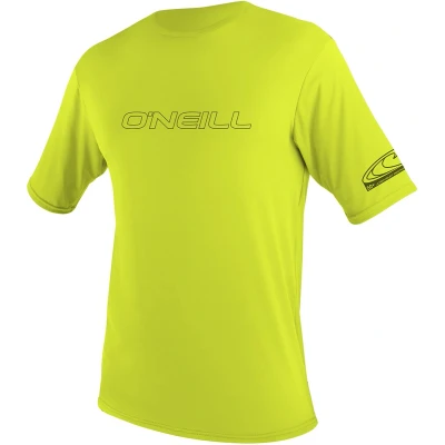 Afbeelding van O&#039;Neill UV shirt voor heren met korte mouwen lime (groen/geel) maat M
