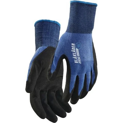 Image de Gants de protection en nitrile trempé Bleu Blåkläder