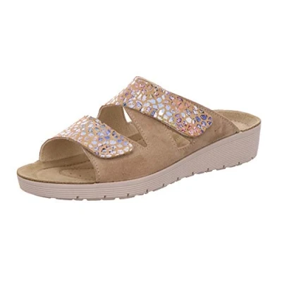 Afbeelding van Rohde slip on damesslippers, Beige