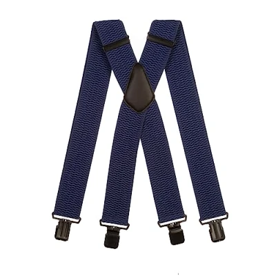 Afbeelding van Olata bretels met 4 clips, XXL, extra sterk, volledig verstelbaar, dikke stof 5 cm