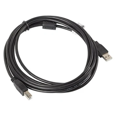 Afbeelding van Kabel USB 2.0a naar B Lanberg Zwart 3 m