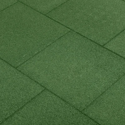Afbeelding van Valtegels 18 st 50x50x3 cm rubber groen