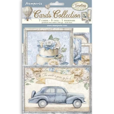 Afbeelding van Stamperia Timeless Cards Collection (SBCARD30)