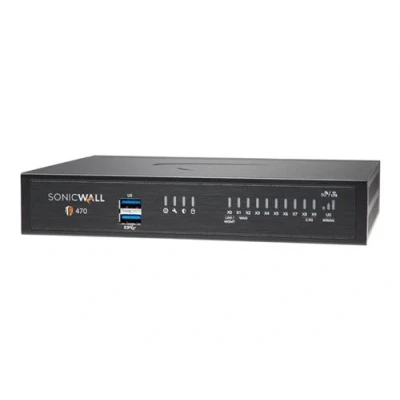 Image de SonicWall TZ470 Essential Edition dispositif de sécurité avec 1 an service TotalSecure GigE 2.5 bureau