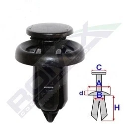 Afbeelding van ROMIX C60752 Clip