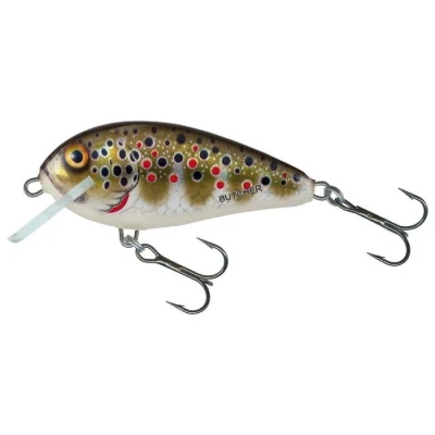 Afbeelding van Salmo Floating Butcher (5cm 5g) Size : Holographic Brown Trout