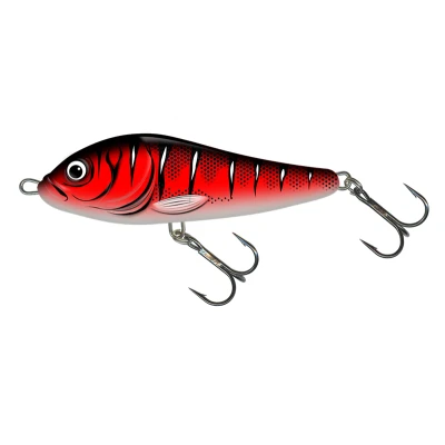 Afbeelding van Salmo Rattlin&#039; Slider 11cm Sinking Red Wake (met ratels) Jerkbait