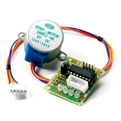 Afbeelding van OcioDual 28BYJ 48 stappenmotor 5 V + Driver Board ULN2003 voor Raspberry Stepper