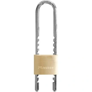 Afbeelding van Hangslot MasterLock verstelbaar messing 50mm