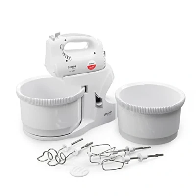 Afbeelding van Smapp Handmixer Blender met Kom 451.66 2 Kommen Wit Veilig Winkelen Thuisbezorgd, Handmixer,