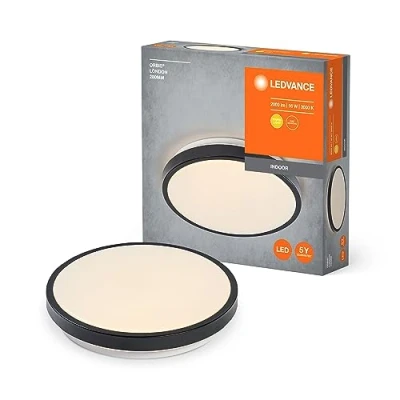 Afbeelding van LEDVANCE ORBIS LONDON plafondlamp, zwart, 16W, 2000lm