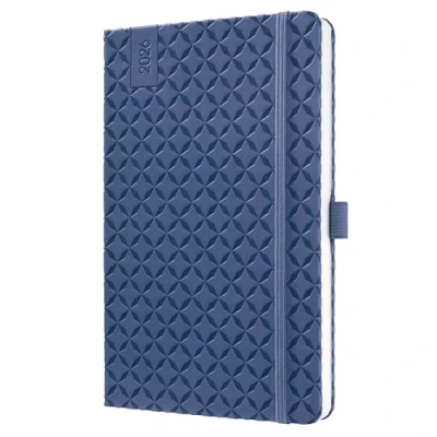 Afbeelding van Sigel weekagenda Flair 2026 formaat A5 Indigo Blue hardcover SI J6101