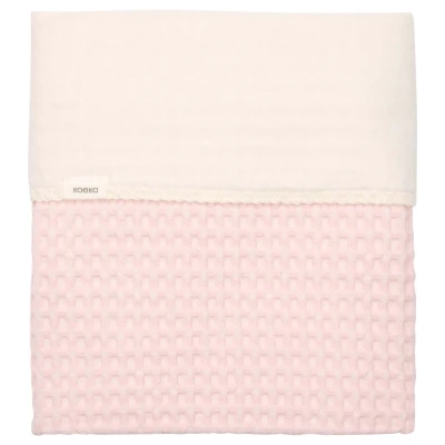 Afbeelding van Koeka Deken Ledikant Wafel Cotton Fleece Candy