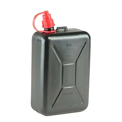 Afbeelding van Hünersdorff 810201 Standard Brandstof jerrycan 2 liter, reserve voor motorfietsen, geïntegreerde schenktuit, HD PE, Gemaakt in Duitsland, TÜV geteste productie, zwart