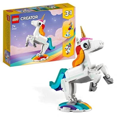 Afbeelding van LEGO Creator 3 in 1 31140 3in1 Magische Eenhoorn Speelgoed Set
