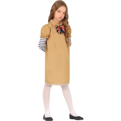 Afbeelding van Fiestas Guirca Psycho doll meisjes 7 9 jaar Halloween kostuum voor kinderen