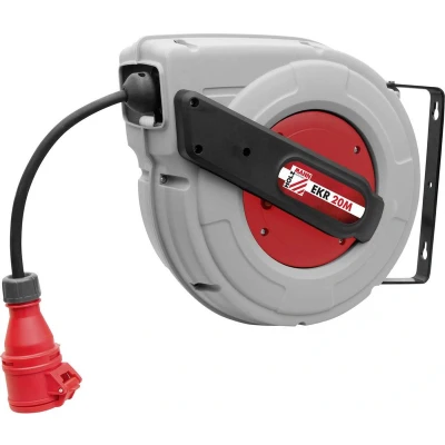 Afbeelding van Holzmann Maschinen EKR20M_400V Kabelhaspel 20.00 m Zwart