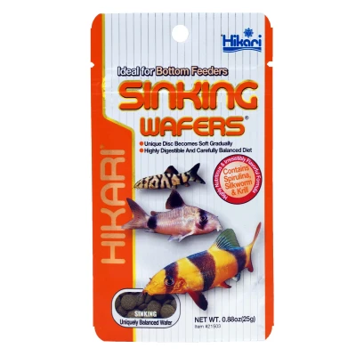 Afbeelding van Hikari Sinking Wafers Vissenvoer 25 g