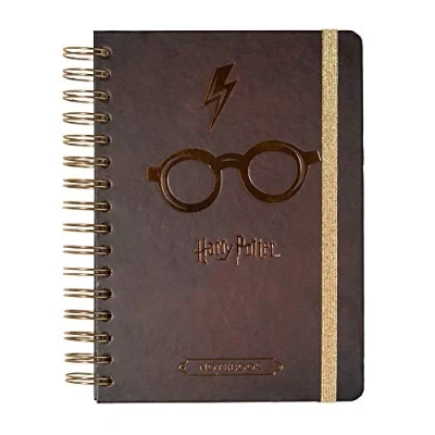 Afbeelding van Harry Potter Notitieboek A5 Ringband Karton/papier Bruin