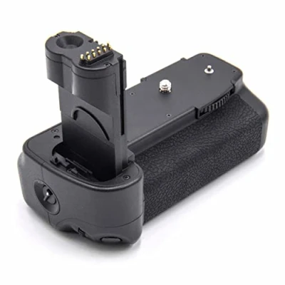 Afbeelding van vhbw INKL voedingsgreep. selectiewiel voor Canon EOS 20D, 30D, 40D, 50D DSLR Reflex Camera