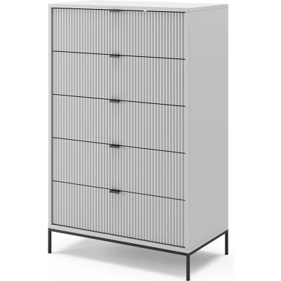 Afbeelding van Vicco Dressoir Eliza, Grijs/Grijs, 46 x 120 cm