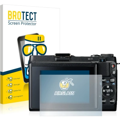 Afbeelding van BROTECT Screenprotector voor Canon PowerShot G1 X Mark II Folie Beschermfolie Beschermglas transparant