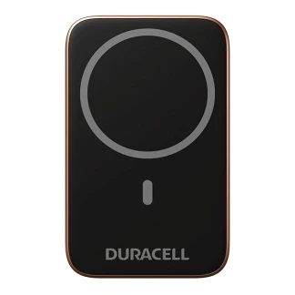 Afbeelding van Duracell Micro 5 Magnetische Powerbank Compatibel met MagSafe Uitklapbare Standaard 5.000 mAh Zwart