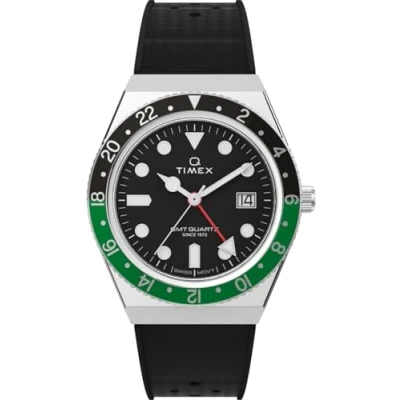 Afbeelding van Timex Diver Inspired TW2W57500 Horloge Rubber Zwart Ø 38 mm