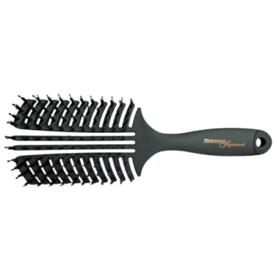 Afbeelding van Hercules Vent Brush met Everzwijnhaar Zwart Largre Haibu by Kapperskorting.com